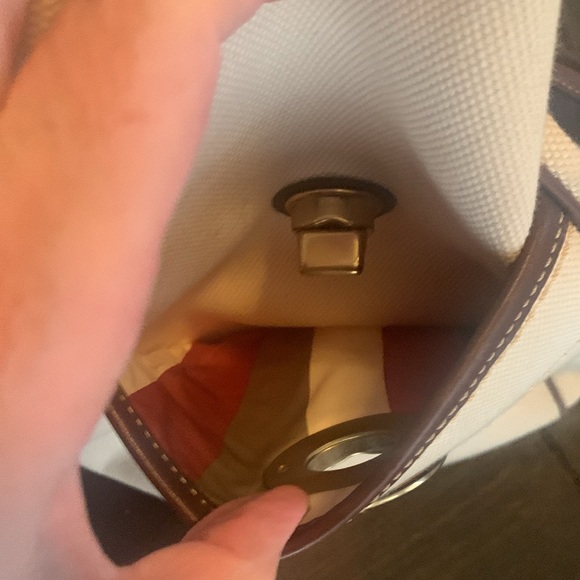 Coach canvas and leather overnight bag - Picture 4 of 11